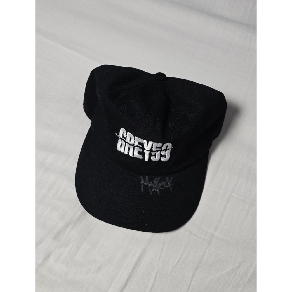 G59 GREY59 All Black Hat signed by $uicideboy$ Photographer Max Beck @maxdotbam